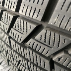 【バリ山】アルミ付きスタッドレスタイヤ　165/65R14