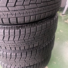 【バリ山】アルミ付きスタッドレスタイヤ　165/65R14