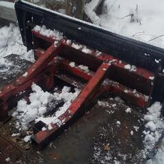 値下げ⤵️トラクター除雪トラクタダンプ 自作引き取り限定