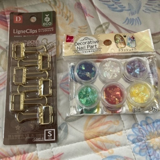 ダイソークリップ ネイルパーツ各 みー 断捨離中 横川のおもちゃの中古あげます 譲ります ジモティーで不用品の処分
