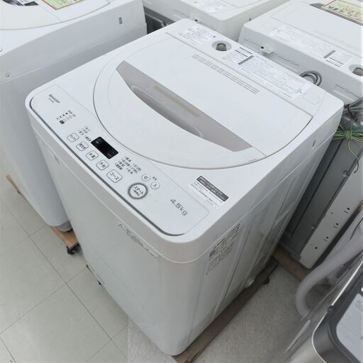 USED　シャープ　4.5k　洗濯機　ES-GE4D