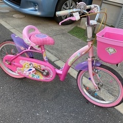 【ネット決済】ディズニープリンセス　子供用　自転車　16インチ
