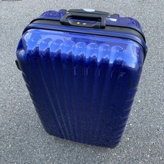 【ネット決済】【格安】青色スーツケース