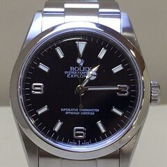 ROLEX ロレックス エクスプローラー1 自動巻き SS 黒文字盤 114270 F番