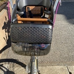 子供乗せ自転車　3人乗り（非電動）