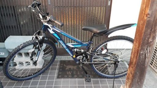 値下げしました。自転車26インチ18段ギア