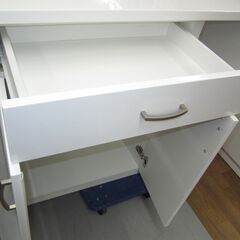 R366 NITORI キッチンカウンター、レンジボード、幅100cm 美品
