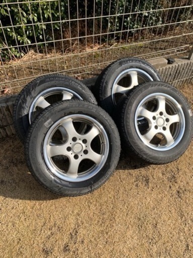 【中古】15インチ　KOSEIホイール　スタッドレスタイヤ　195/65R15