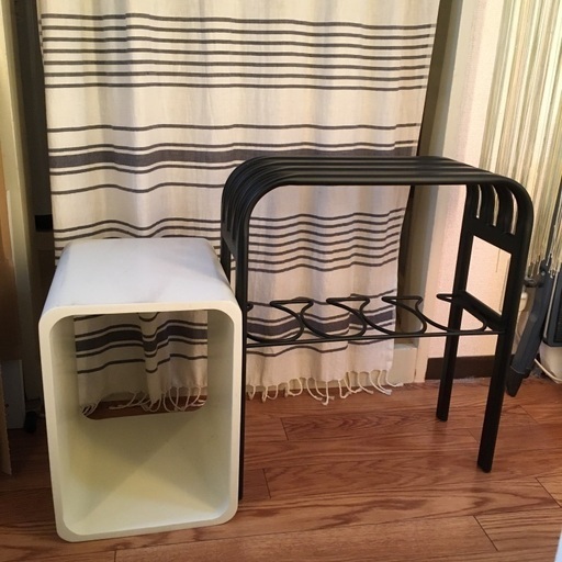 玄関用ラックu0026フリーラック サイドテーブルやディスプレイに♪ (まき 