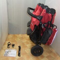 エアバギーココダブル/3カ月～3歳頃/空気タイヤ/エアポンプ付き/洗濯済み
