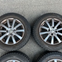 プジョー208などに！スタッドレス＆アルミSET/185/65R15!