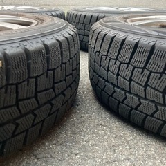 プジョー208などに！スタッドレス＆アルミSET/185/65R15!