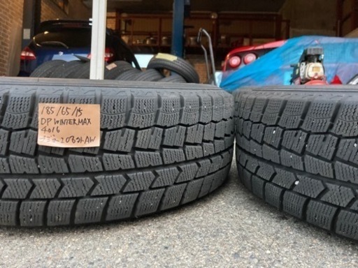 プジョー208などに！スタッドレス＆アルミSET/185/65R15!