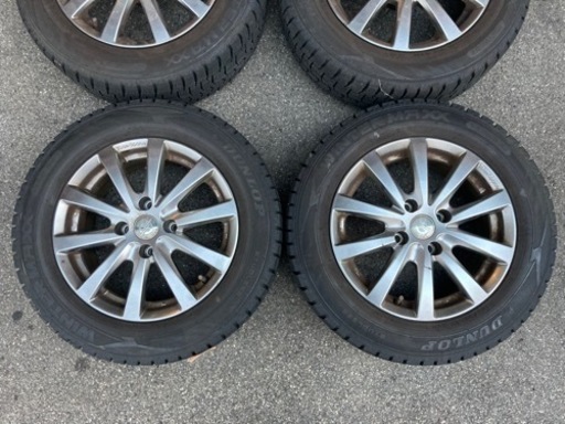 プジョー208などに！スタッドレス＆アルミSET/185/65R15!