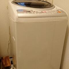 訳あり無料☆TOSHIBA 洗濯乾燥機 AW-80VK
