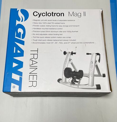 GIANT CYCLOTRON MAG2 トレーナー ローラー台　室内２時間使用 GIANT CYCLOTRON MAG2 トレーナー ローラー台 室内2時間使用