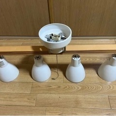 【ネット決済】ダウンライト　4灯　白