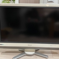 【ネット決済】シャープ液晶テレビ　32インチ　ホワイト