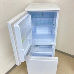 地域限定送料無料】中古家電2点セット SHARP冷蔵庫137L+AQUA洗濯機4.5kg