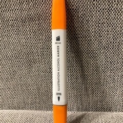 新品 アルコールマーカーペン オレンジ色 orange