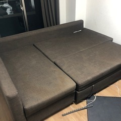 【ネット決済】IKEAのソファベッドです。