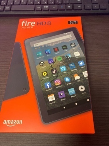【新品未開封】Fire HD 8 タブレット ブラック (8インチHDディスプレイ) 32GB