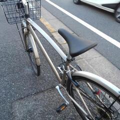 中古自転車1811 前後タイヤ新品！ クロスバイク 700×35C 6段 