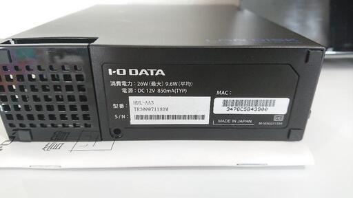 アイオーデータ LAN DISK HDL-AA3 3TB