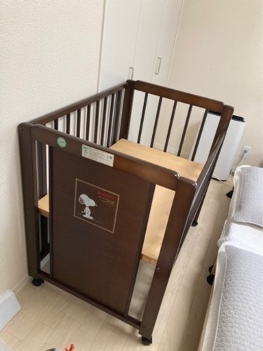 スヌーピーミニベビーベッドミニ布団 やす 辻堂のベビー用品 ベビーベッド 家具 の中古あげます 譲ります ジモティーで不用品の処分