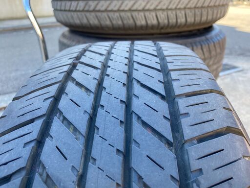 【無骨な鉄ホイール　トヨタ　FJクルーザー　純正鉄ホイール＆タイヤ4本セット　ランクル流用　大型商品の為送料注意　引取大歓迎】 無骨な鉄ホイール トヨタ FJクルーザー 純正鉄ホイール＆タイヤ4本