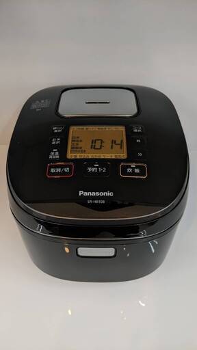 高年式 Panasonic 5.5合 炊飯器 ダイヤモンド 銅釜 5合炊き 電子ジャー SR-HB108 2019年 パナソニック