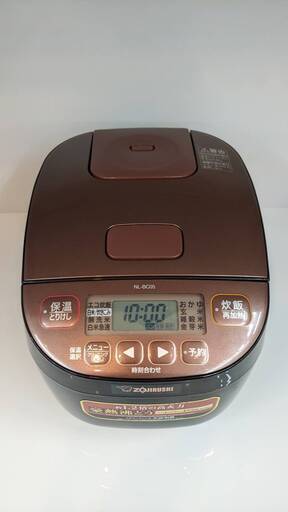 高年式 ZOJIRUSHI 3合 炊飯器 電子ジャー NL-BC05 ハイパワー495ｗ 2019年 象印