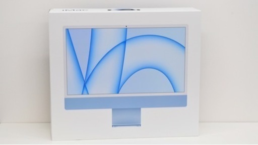 【新品未開封】iMac 24インチ2021年モデル（ブルー）M1チップ搭載