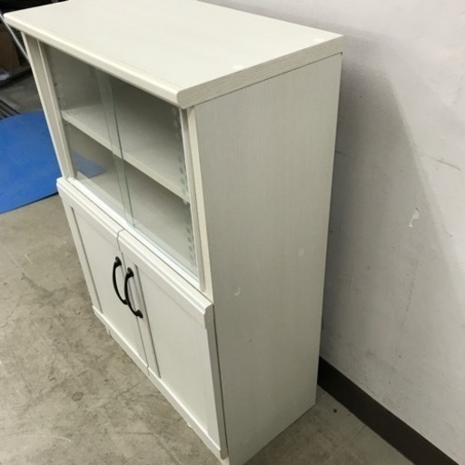 取引場所南観音k 2112 238 ミニ食器棚白色おしゃれ収納 ゆう 舟入川口町の収納家具 食器 棚 キッチン収納 の中古あげます 譲ります ジモティーで不用品の処分