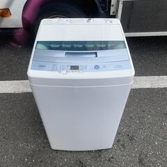 全自動洗濯機 アクア AQW-S50E 2017年製 5kg【3...