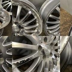 A.C.S LEASING レアシング 社外ホイール 18インチ 4本 8.5J5HPCD114.3+35 ビックキャリパー対応 セルシオ クラウン等　(VHG256)クレジットカード QRコード決済可能