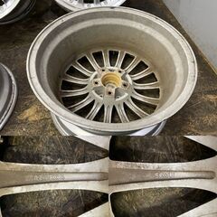 A.C.S LEASING レアシング 社外ホイール 18インチ 4本 8.5J5HPCD114.3+35 ビックキャリパー対応 セルシオ クラウン等　(VHG256)クレジットカード QRコード決済可能