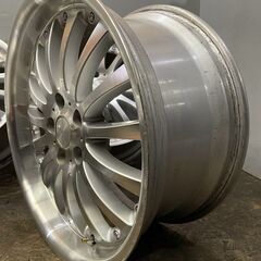 A.C.S LEASING レアシング 社外ホイール 18インチ 4本 8.5J5HPCD114.3+35 ビックキャリパー対応 セルシオ クラウン等　(VHG256)クレジットカード QRコード決済可能