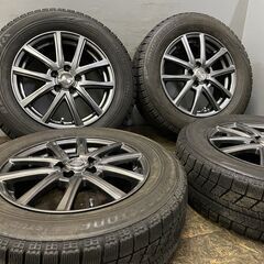 ホイール新品【BS BLIZZAK VRX 195/65R15】スタッドレス【EURO MAGIC 15インチ 6J5HPCD100+43】プリウス等 バランス調整済　(VTN513クレジットカード QRコード決済可能) ホイール新品【BS BLIZZAK VRX 195/65R15】スタッドレス【EURO MAGIC
