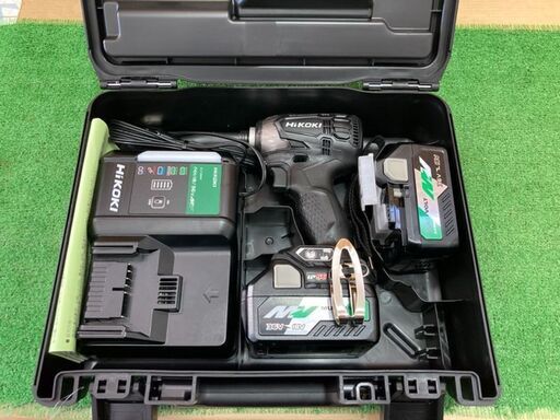 コードレスインパクトドライバー　HIKOKI　WH18DDL2(2LXPK)B　未使用展示品　【寄楽屋大網茂原店】