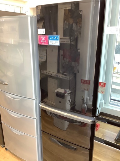 取りに来れる方限定！MITSUBISHIの3ドア冷蔵庫です！！