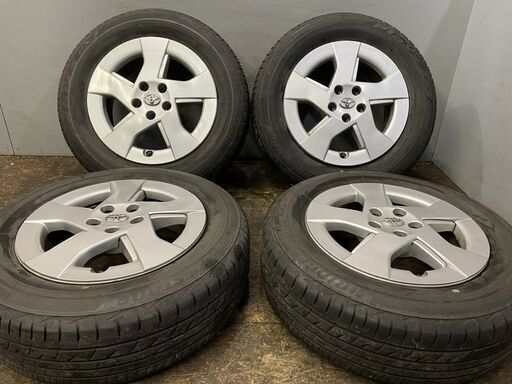 BS Plyaz PX 195/65R15】夏タイヤ【トヨタ 30プリウス 純正ホイール 15 