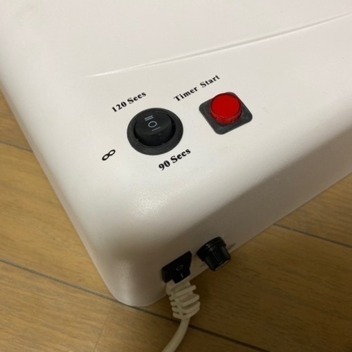 お渡し決定 ジェルネイルuvランプ 36w 華 Sakura 新静岡の美容家電 ネイルケア の中古あげます 譲ります ジモティーで不用品の処分