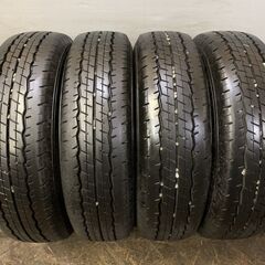 DUNLOP SP175 195/80R15 ハイエース　キャラバン等 2022年製 新車外し品】ダンロップ SP175N 195/80R15 LT 4本