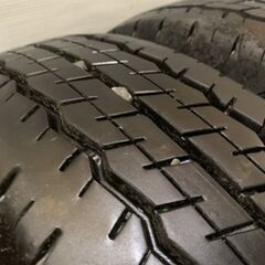 走行短め DUNLOP SP175N 195/80R15 107/105N LT 15インチ 夏タイヤ 4本 2021年製 ハイエース キャラバン等　(MTM131)クレジットカード QRコード決済可能