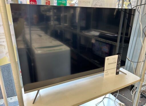 【配送・設置無料】★美品・2021年製★TCL【 50V型 4K対応 液晶テレビ スマートテレビ(Android TV) 】50P715 Amazon Prime Video対応 50インチ