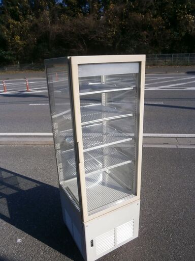 ☆品 サンヨー冷蔵ショーケース SSR-220N 4面ガラス 182L 2005年 ☆品 サンヨー冷蔵ショーケース SSR-220N 4面ガラス 182L 2005年