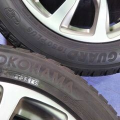 冬16インチ リーフ セレナ オーリス 旧車 マークⅡ クラウン セドリック セフィーロ スカイライン シルビア  205/55R16 浅いミゾ~末期山 ヨコハマ 中古４本