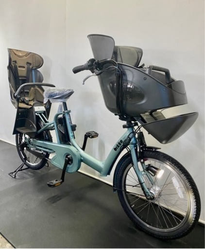 関東全域送料無料 保証付き 電動自転車 ブリヂストン ビッケポーラーe 8.9ah 20インチ 3人乗り