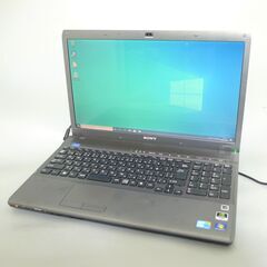 新品高速SSD ノートパソコン 中古良品 フルHD 16.4型 SONY VPCF148FJ